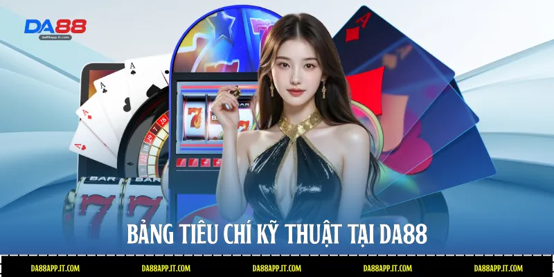Bảng tiêu chí kỹ thuật tại Da88