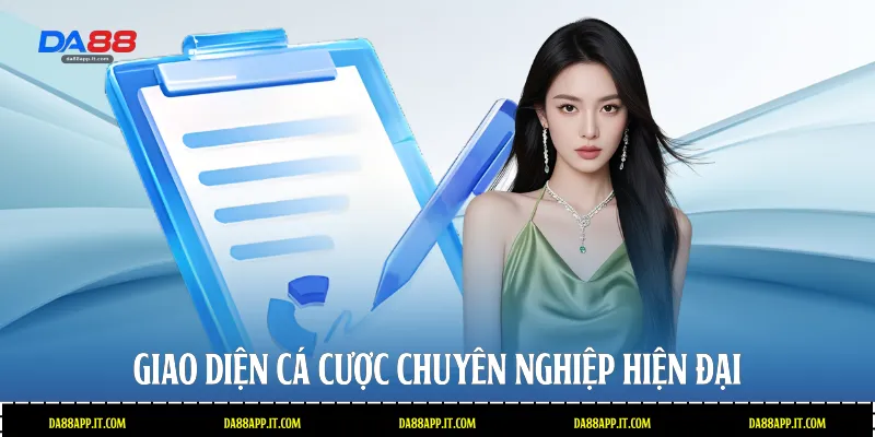 Giao diện cá cược chuyên nghiệp hiện đại 