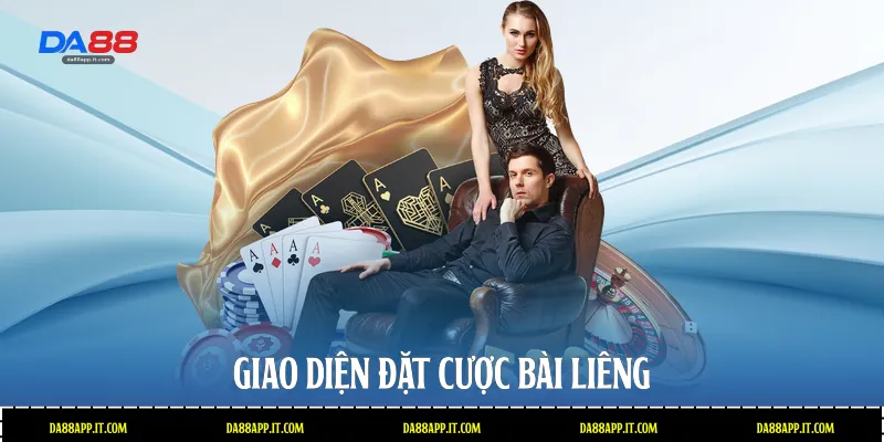 Giao diện đặt cược bài liêng 