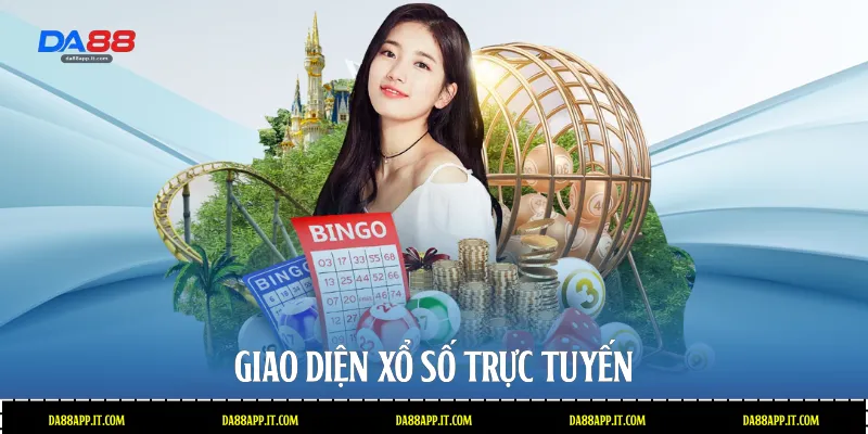 Giao diện xổ số trực tuyến 