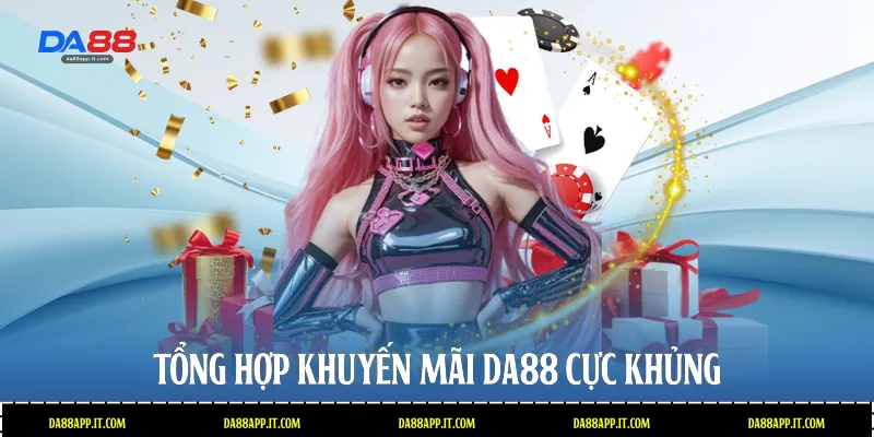 Tổng hợp khuyến mãi Da88 cực khủng 